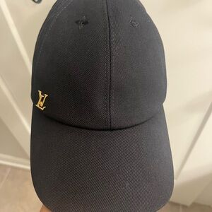 Louis Vuitton ICONIC cap with Gold logo